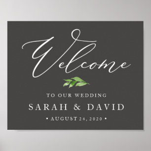 Wedding Welcome Sign Poster