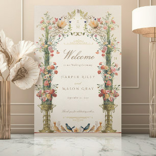 Wedding Welcome Sign Poster