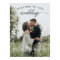 Wedding Welcome Sign Poster with Photo