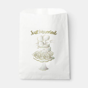 Wedding - White Favour Bags