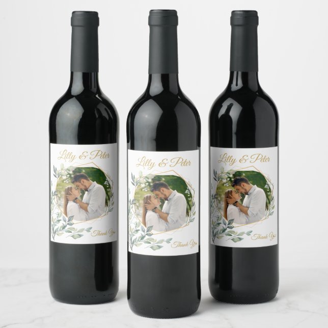Wedding, Wine Bottle Labels, Custom, Label (Bottles)