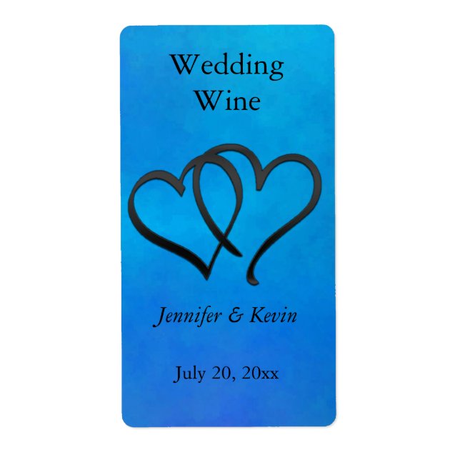 Wedding Wine Label (Front)