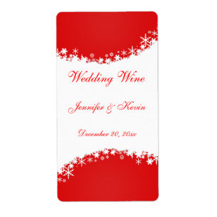 Wedding Wine Label