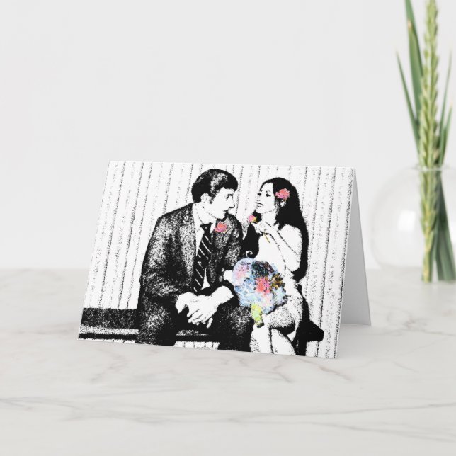 Wedding Wishes Card (Front)