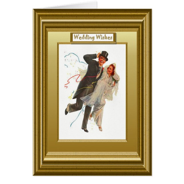 Wedding wishes - Happy couple (Front)