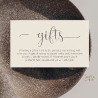 Wedding Wishing Well, Monetary Gift Registry