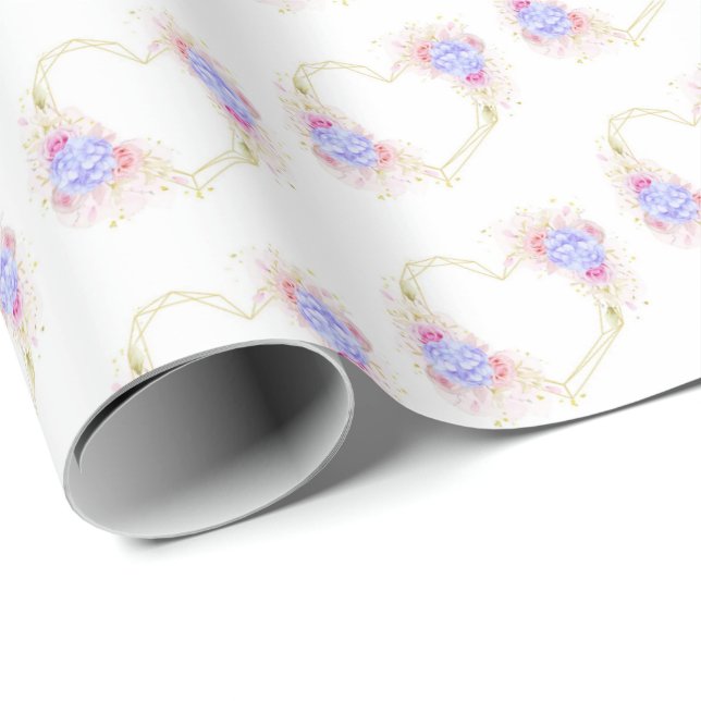 Wedding Wrapping Paper (Roll Corner)