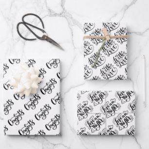 Wedding Wrapping Paper Sheets