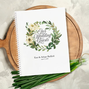 Wedding Wreath Budget Guest Book