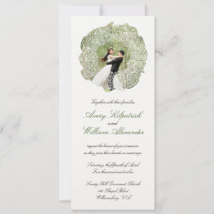 Wedding Wreath Invitation