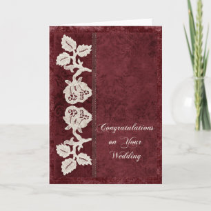 Weddings and Old Lace Card