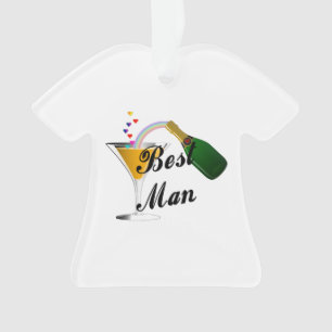 Weddings Best Man Ornament