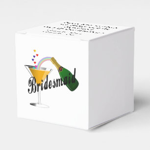 Weddings Bridesmaids Favour Box
