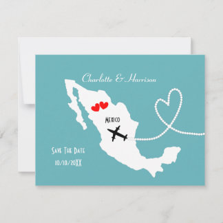 Weddings Destination Mexico Save The Date
