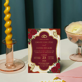 Weddings-Giftful Invitation | Elegant Wedded Card 