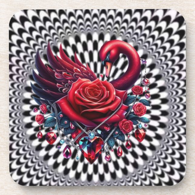 Weddings Invitations Stationery Save the Dates Hol Coaster (Front)