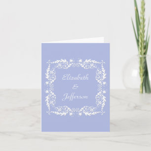 Wedgewood Blue 2 Customisable Note Card