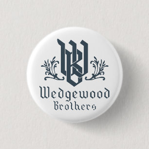 Wedgewood Brothers Button White