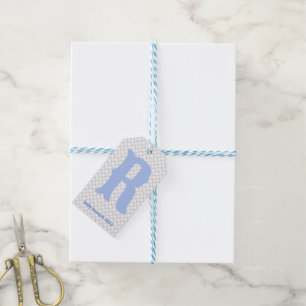 Wedgewood Monogram Gift Tags
