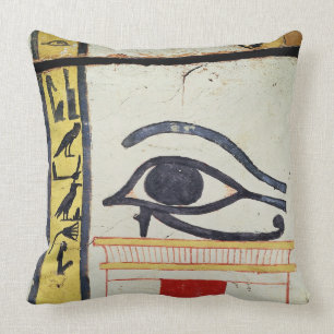 Wedjat Eye, detail from the sarcophagus cover of t Cushion