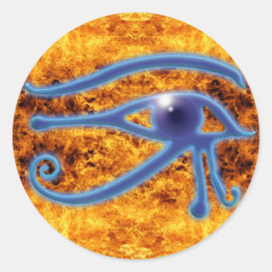 Wedjet Eye of Horus & Fire Stickers