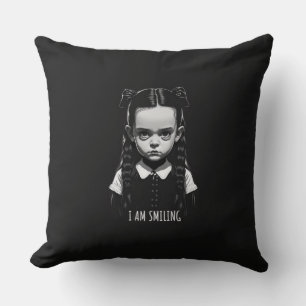 Wednesday mood pilow - I am smiling Cushion