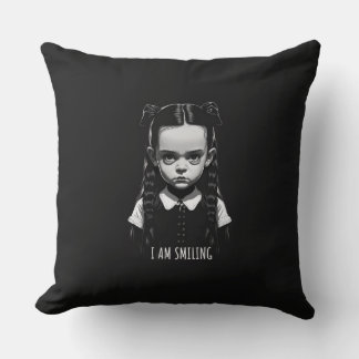 Wednesday mood pilow - I am smiling Cushion