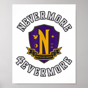 Wednesday - Nevermore 4evermore _1  Poster