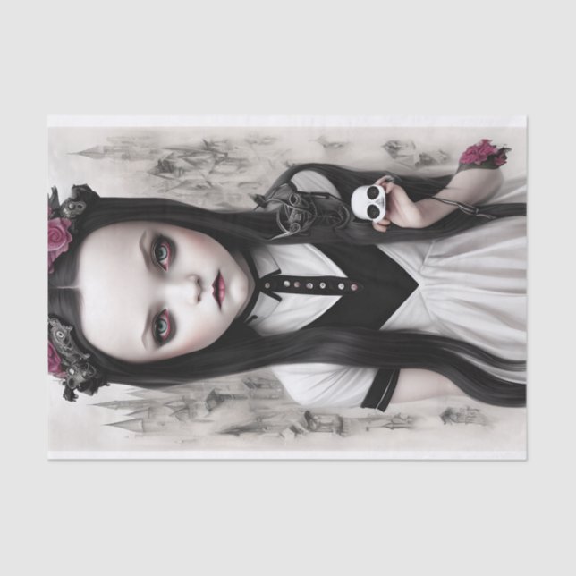 Wednesday's Child Tissue Paper (Front)