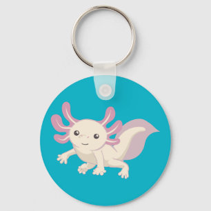 Wee Adorable Axolotl Key Ring
