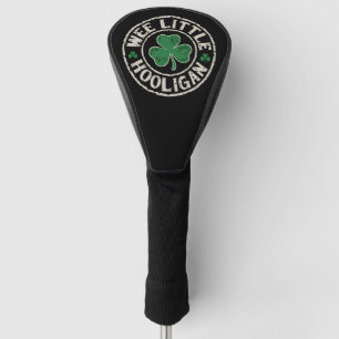 Wee Little Hooligan Shamrock St Patrick's Day Golf Head Cover