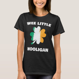 wee little hooligan toddler boy st patricks day ki T-Shirt