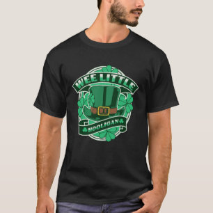 Wee Little Hooligan Youth Kids Irish Saint Patrick T-Shirt