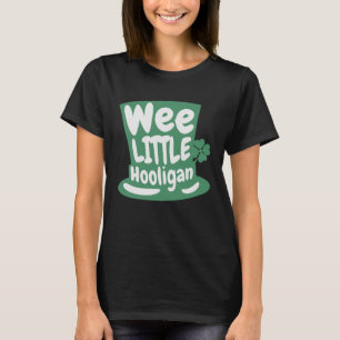 Wee Little Hooligan Youth Kids Saint Patrick s Day T-Shirt