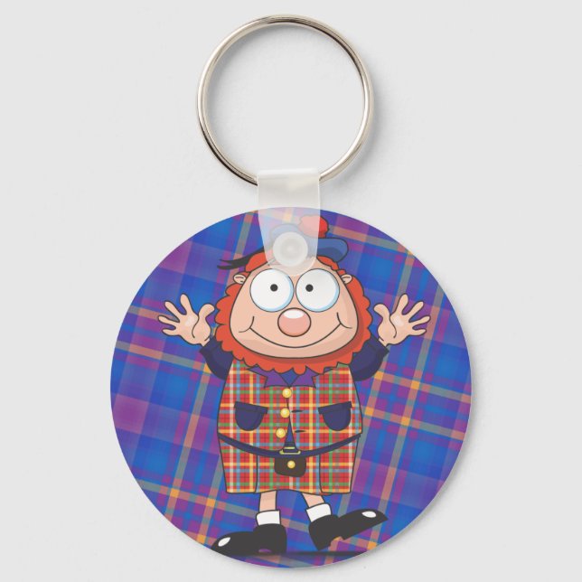Wee man key ring (Front)