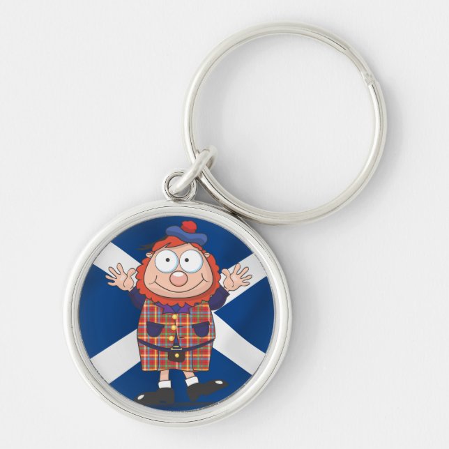 Wee man key ring (Front)