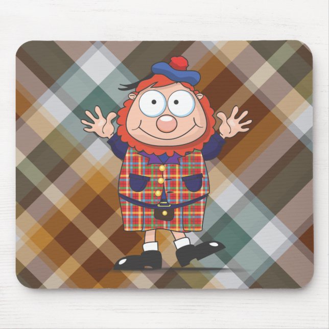 Wee man mouse pad (Front)