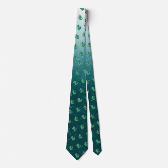 Wee Nessie From Loch Ness Tie (Front)