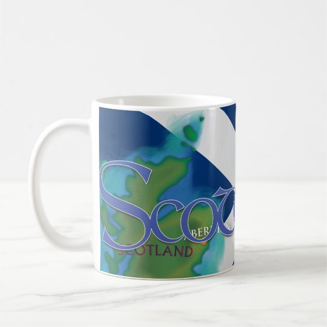 Wee Scottish Guy Coffee Mug (Left)