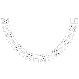 Weed Happens cute cynical dandelion Funny Vintage Bunting