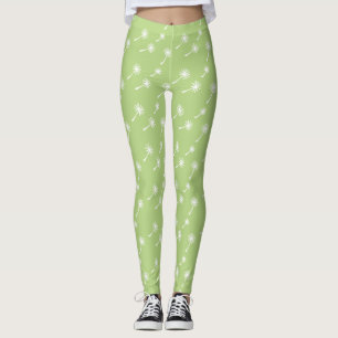 Weed Happens cute cynical dandelion Funny Vintage Leggings