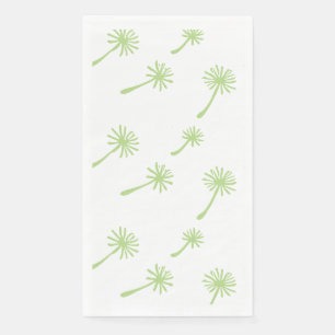 Weed Happens cute cynical dandelion Funny Vintage Napkin
