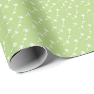 Weed Happens cute cynical dandelion Funny Vintage Wrapping Paper