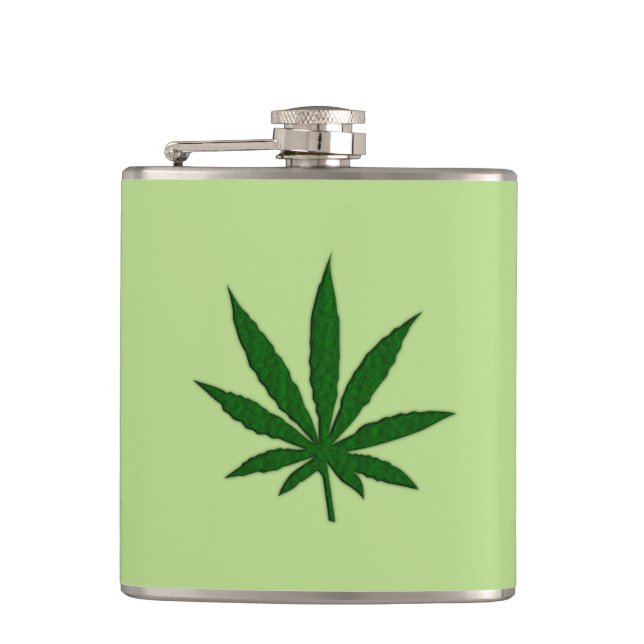 Weed Hip Flask (Front)