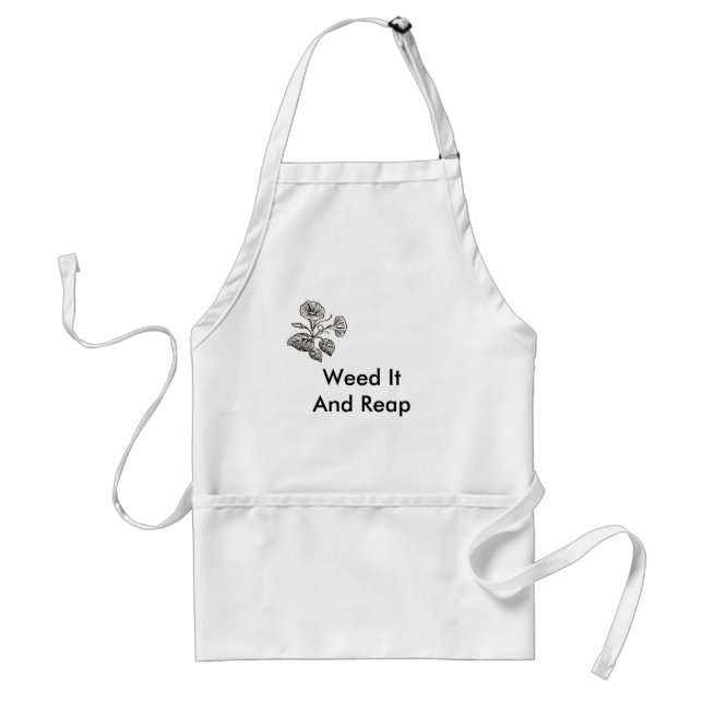 Weed It And Reap Standard Apron (Front)
