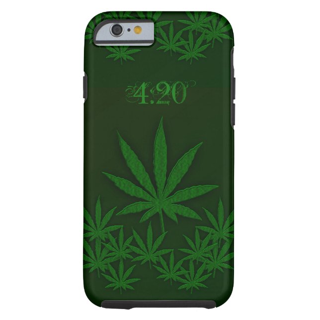 Weed Leaf Case-Mate iPhone Case (Back)
