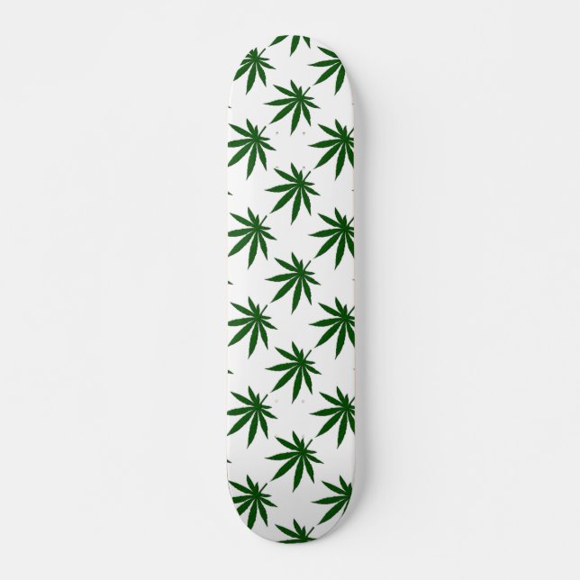 Weed Leaf Skateboard (Front)