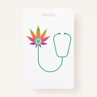 Weed Nurse Weed ID Badge