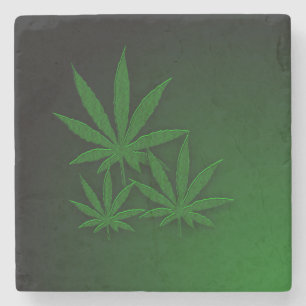 Weed Stone Coaster