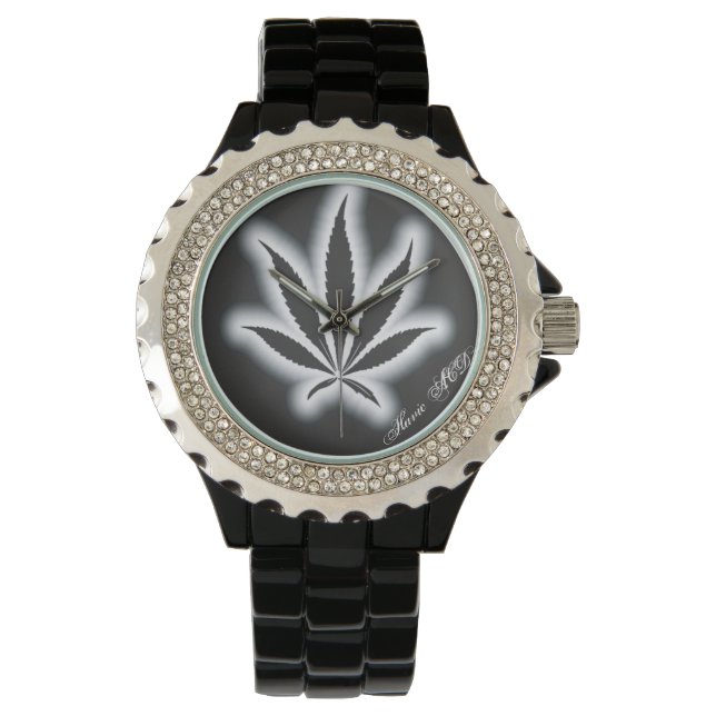 WEED WATCH BLACK BACKGROUND HAVIC ACD (Front)